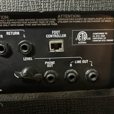 Vox Valvetronix AD120VTH Head 2004 - 2008 - Black/Blue image 6