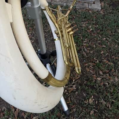Conn 36K Sousaphone Fiberglass With Brass Bell (Hybrid) - Lacquer image 16