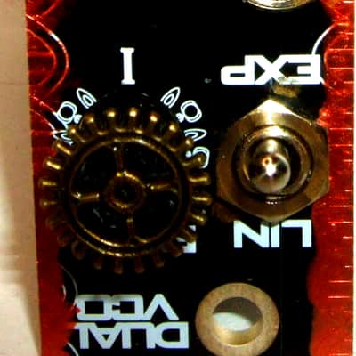 zlob Modular Steampunk Dual VCO -4hp 2026 mint+ - white/black & bronze image 7