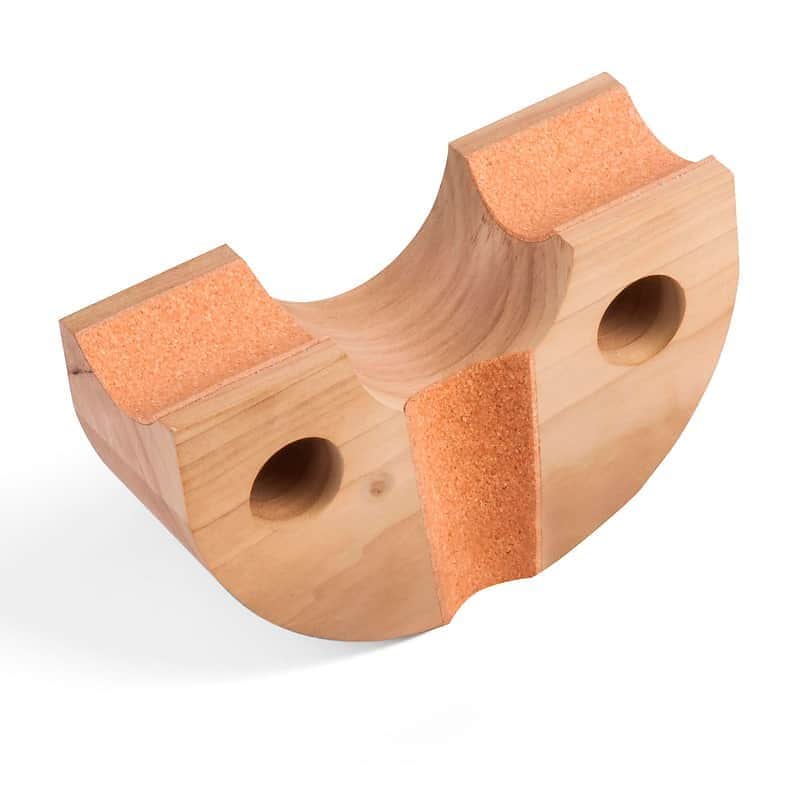 StewMac Deluxe Rock-n-Roller Neck Rest, 5" height for acoustic guitars image 1