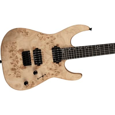 Charvel Pro-Mod DK24 HH HT E Mahogany Poplar Burl w/ Seymour Duncan Pickups - Desert Sand image 2