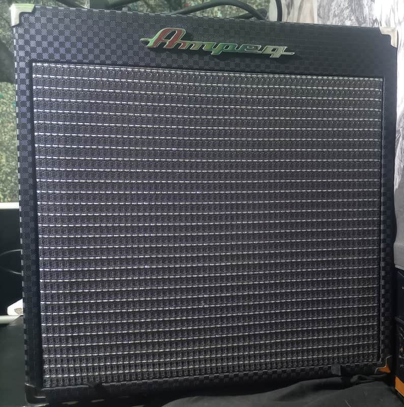 Ampeg RB-108 Rocket Bass 30-Watt 1x8" Bass Combo 2021 - Present - Blue Check image 1