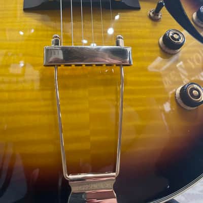 Brand New Ibanez AF95FM-AYS Artcore Expressionist 2018 - Present - Antique Yellow Sunburst image 2