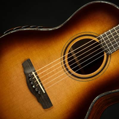 Kevin Ryan Paradiso Grand Concert - Western Red Cedar & Figured Rosewood image 15