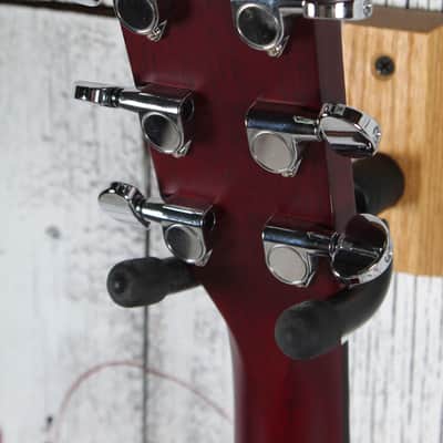 Yamaha FSX800C Concert Cutaway Acoustic Electric Guitar Solid Spruce Ruby Red image 14