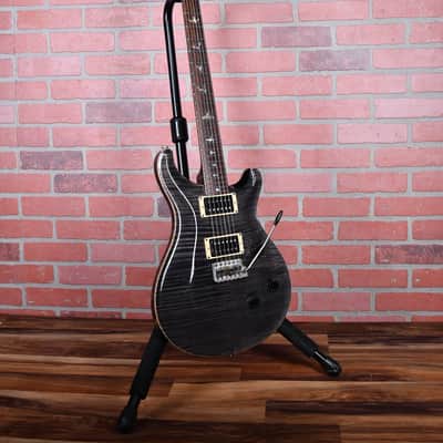 PRS Custom 24 Flame Maple 10 Top Transparent Grey Black 1997 w/OHSC image 3