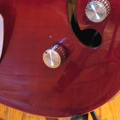 Vintage Italian Contessa HG-130 F Hole Archtop Semi acoustic Hollow Body Jazz Guitar image 11