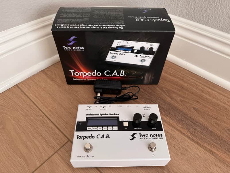 Two Notes Torpedo C.A.B. Speaker Simulator Pedal | Reverb