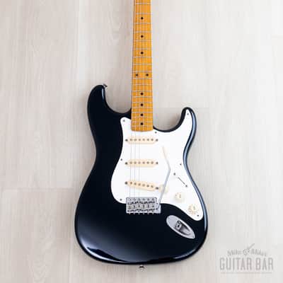 1988 Fender Stratocaster ‘57 Vintage Reissue ST57-55 Black w/ Hangtag, Japan MIJ Fujigen image 2