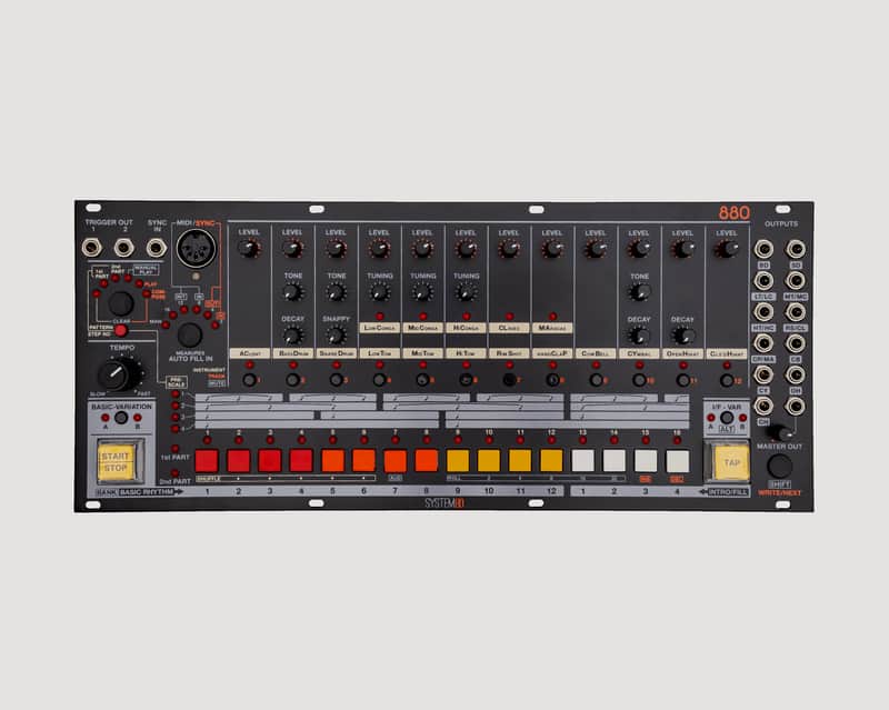 System80 880 Analog Drum Machine Eurorack Module image 1