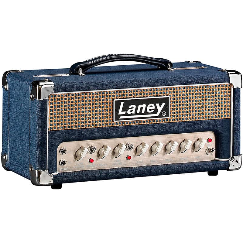 Laney Lionheart 5W Class A Tube Guitar Amp Head Regular Blue image 1