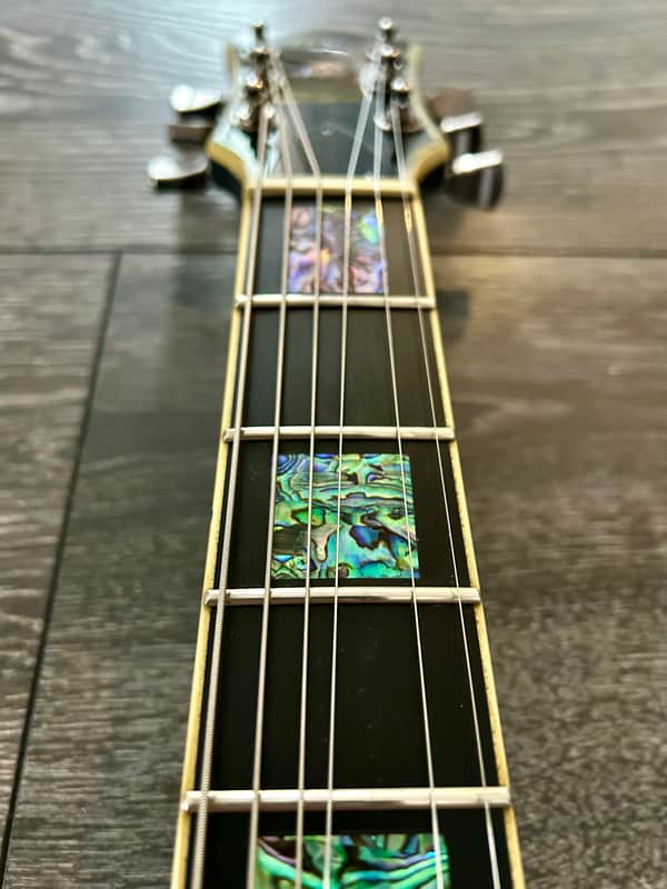 Raven West Guitar RWG Les Paul Custom 2013 - Sea Blue | Reverb Canada