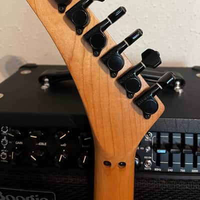 Kramer LK-1BF 1986 Seafoam Green (ESP Made) Killswitch Modified Japan Exclusive Design image 4