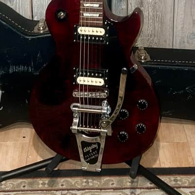 Sweet 2013 Gibson Les Paul Studio Deluxe II Wine Red, Upgraded Bigsby OHSC image 23