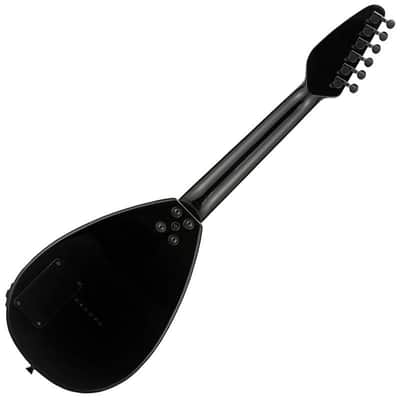 Vox Mark III mini Teardrop Solid Black Perfect for slide guitar. Great Christmas Gift! Easy for beginners. Travel guitar image 2
