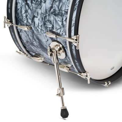 Slingerland Radio King 5pc Drum Set 24/13/16/18/14 Black Diamond Pearl image 8
