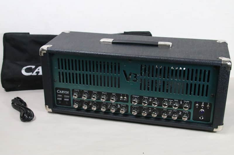 Carvin V3 3-Channel 100W Tube Guitar Amplifier Head USA NICE! image 1