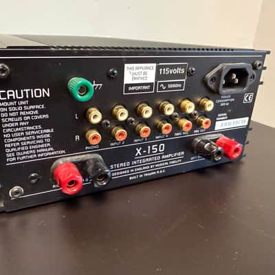 Musical Fidelity X-150 Integrated Amplifier - Silver and Black image 2