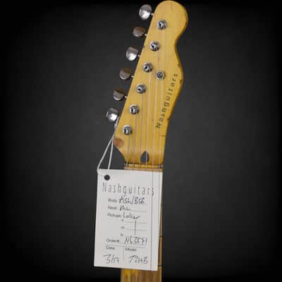 Nash T-2 HB - Heavy Relic Butterscotch Blonde T2HB - Lollartrons - Ash body - With Case image 6