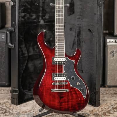 Gibson Victory Figured Top Electric Guitar - Wine Red Burst with Dirty Fingers Pickups and Hardshell Case image 12