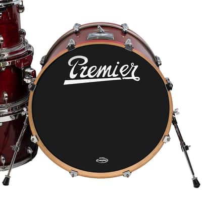 Used Premier Artist Birch 4-Piece Kit Red w/ Hard Cases image 5