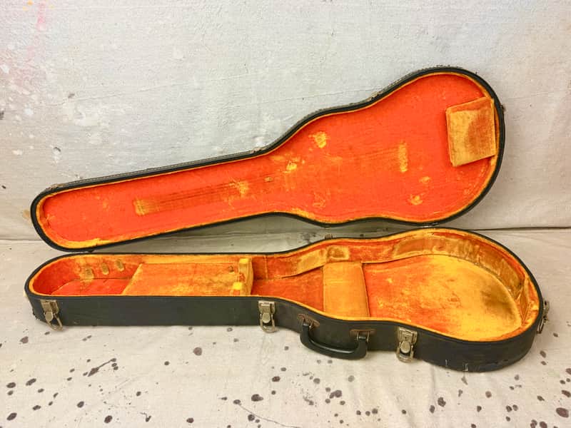 1960's Gibson Les Paul Goldtop or Custom Guitar Case w/Yellow Interior Circa 1968-1969 image 1