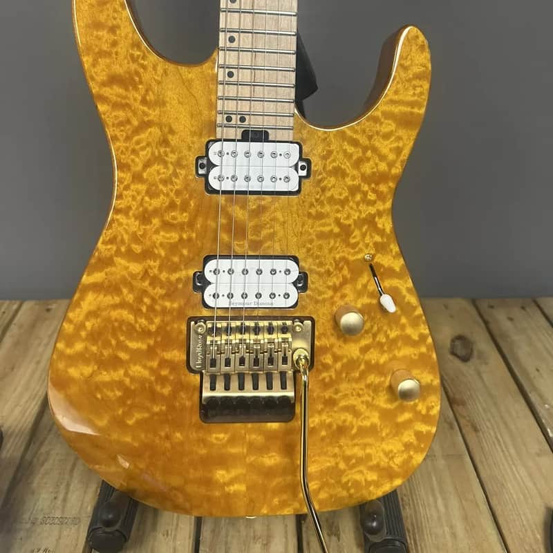 2022 Charvel DM24 Park Amber