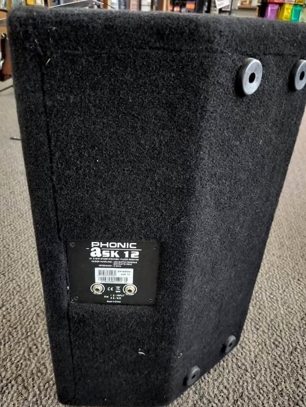 Nice Used PAIR of Phonic ASK 12 200 WATT 12