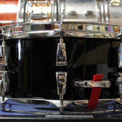 Yamaha 5.5x14 Absolute Hybrid Maple Snare Drum in Black Lacquer image 2