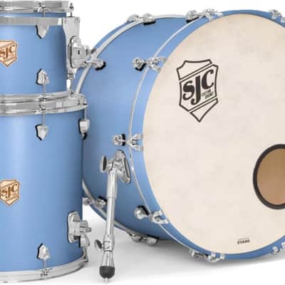 SJC Custom Drums Tour Series 3-piece Shell Pack - Lavender Ash image 1