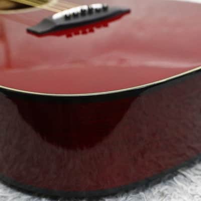 TAKAMINE T Series T-P2 See through Red PARLOR type body 630mm