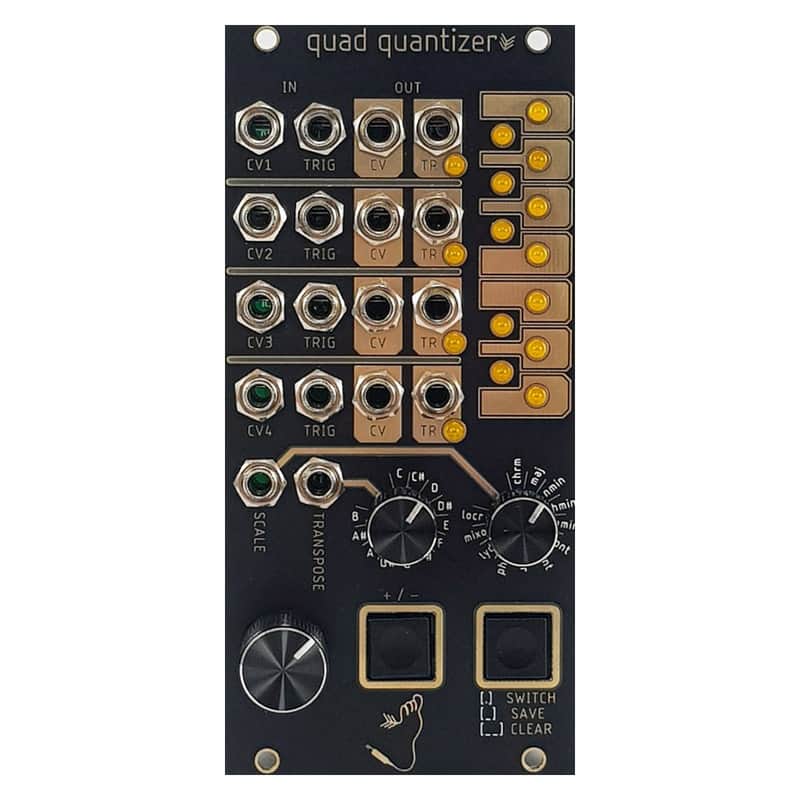 Tenderfoot Quad Quantizer Mk I Eurorack Module (Ex-display) image 1