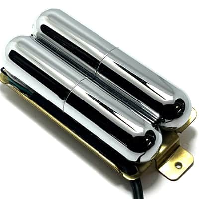Dragonfire Lipstick Humbucker, Neck Position Specialty Tube Style Pickup, AlNiCo V, Passive, Chrome image 3