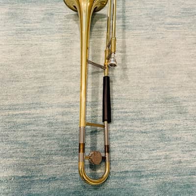 Yamaha YSL-354 Standard Trombone 2010s - Lacquered Brass image 3