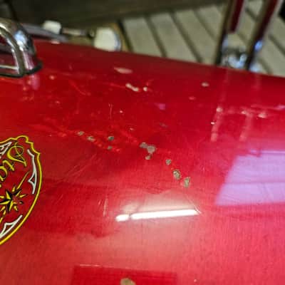 Tama Starclassic Maple Drum Kit, Made In Japan, Ruby Red USED! RKRUB251125 image 6