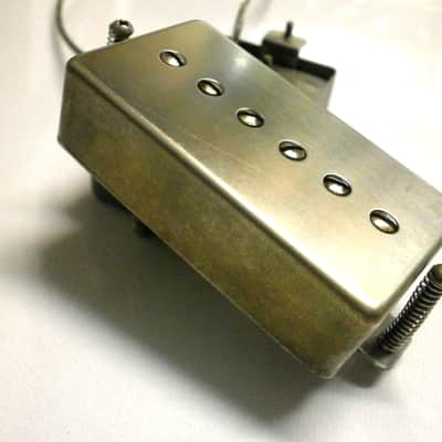 RELIC AGED Humbucker Sized P90 Pickups SET Hand Wound PAF Size Q Bridge Neck by Q pickups image 10