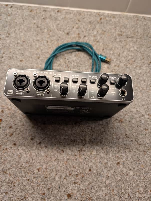 Behringer U-Phoria UMC204HD USB Audio Interface 2015 - Present - Standard image 1
