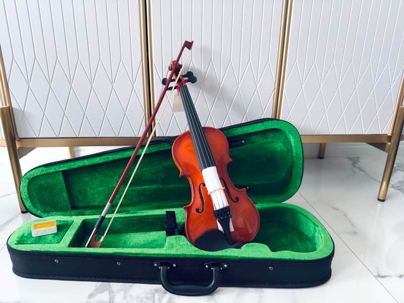 Violon en érable et épicéa 1/4– Pack complet neuf image 1