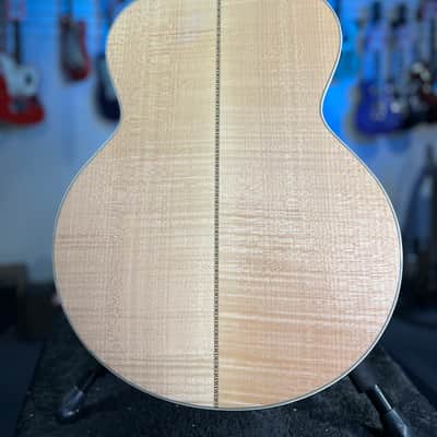 Eastman Guitars AC630 Jumbo Acoustic Guitar - Natural, with Eastman Case, FREE PLEK! 378 image 11