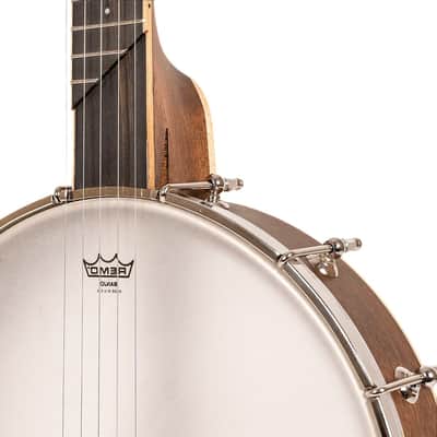 Gold Tone HM-100/L High Moon Hand-Crafted Mahogany Neck 5-String Openback Banjo w/Hard Case For Left Hand Player image 8
