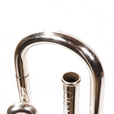 F.E. Olds Custom-CHR "High Range" Trumpet; Ryan Kisor, Silver Plate, Fullerton, 1973 image 13