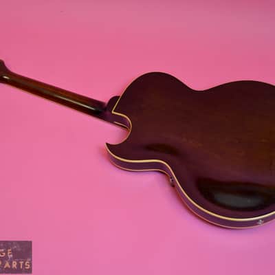 Vintage 1958 Gibson ES-225T - Original Sunburst Finish - Killer Burst Era Player - Great woods image 3