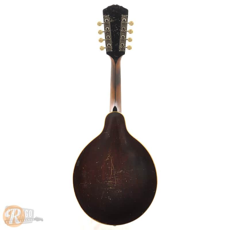 Gibson Style A-4 Mandolin Black 1912 image 5