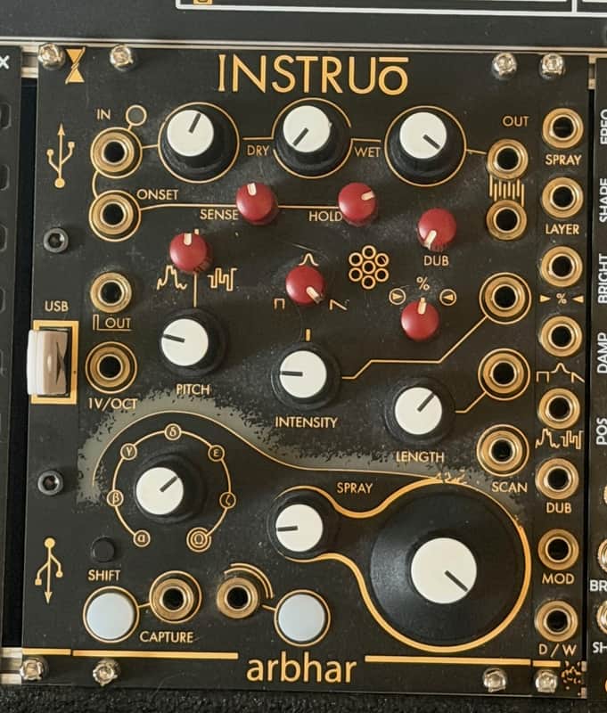 Instruo arbhar Eurorack Synthesizer Module with v2 expansion image 1