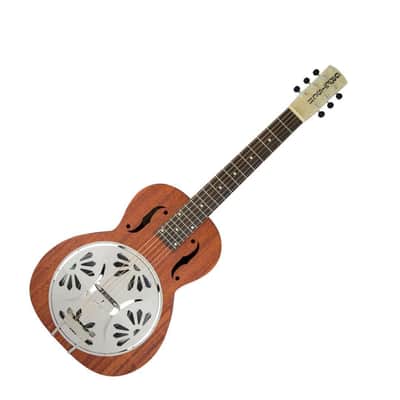 Gretsch G9210 Boxcar Square-Neck, Mahogany Body Resonator Guitar (Natural) image 5