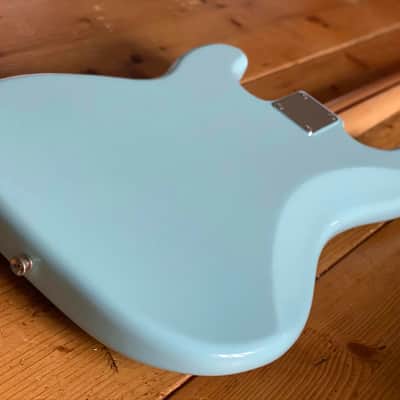 Fender Japan Exclusive Limited Edition 2023 FSR Daphne Blue Precision Bass Alder with Matching Headstock image 5