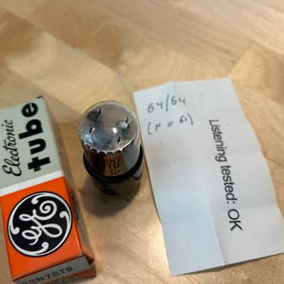 6SN7 tube NOS NIB GE USA 1960s image 10