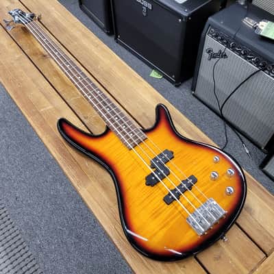 Ibanez Gio GSR200FM 4-String Bass Three Tone Sunburst image 1