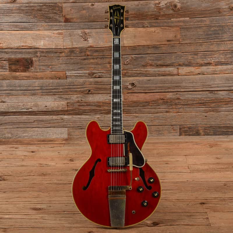 Gibson ES-355TD Mono with Lyre Vibrola image 1