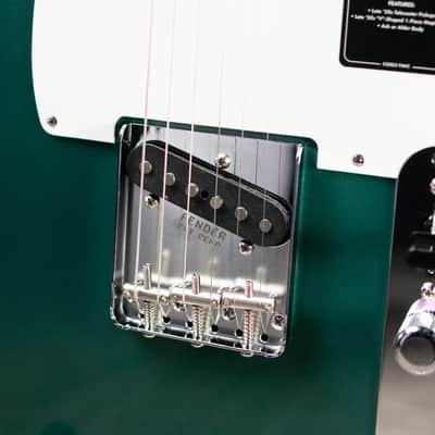 Fender Vintera III Late '50s Telecaster Electric Guitar - Sherwood Green image 9